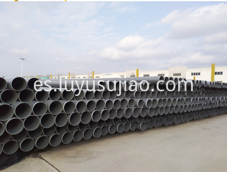 PVC U irrigation pipe